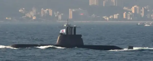 В Южной Корее пожар уничтожил неатомную подводную лодку