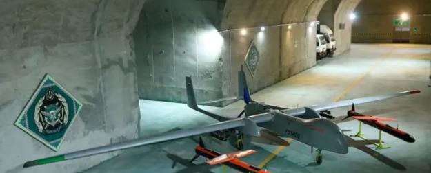 Гигантские иранские БПЛА сохранились в глубоких горных штольнях
