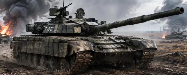 Безбашенный кошмар для минного поля: эксперт показал новую роль танка Т-80