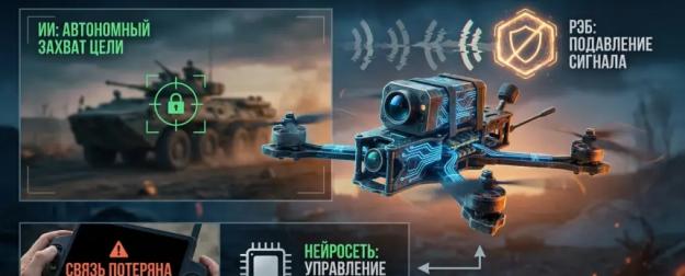 Интеграция ИИ в FPV-дроны: как меняется тактика боевого применения