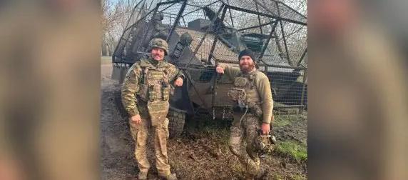 Бронетранспортер малоизвестной марки замечен на Украине