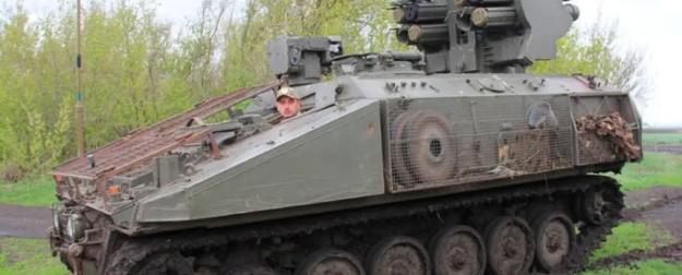Редкая ракетная установка ПВО Stormer HVM замечена у одной из бригад ВСУ
