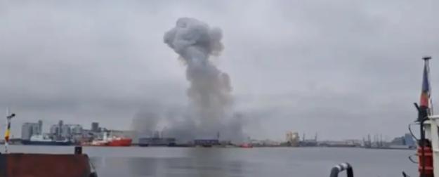 В румынском порту взорвался украинский морской дрон