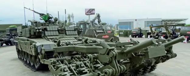 Хорошо защищенный БМР-3М на базе Т-90А выполняет самые сложные задачи Хорошо защищенный БМР-3М на базе Т-90А выполняет самые сложные задачи