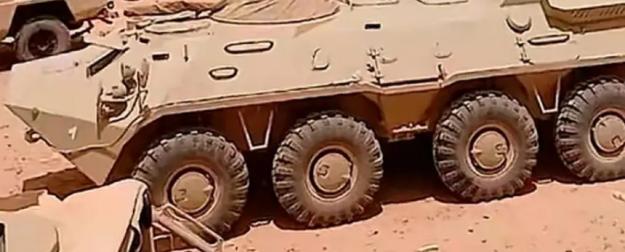 Белорусские БТР-70МБ1 приняты на вооружение Ливийской национальной армии
