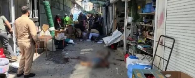 По рынку в Токмаке ВСУ били высокоточными дронами
