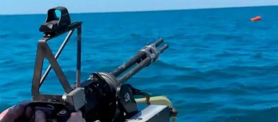 Фантастическую скорострельность 4-х ствольного ГШГ показали на видео