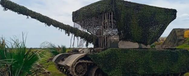 Мода на противодронные "мангалы" добралась до кубинских Т-55