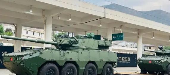 Новейшие колесные танки на базе БМП Type 19 стали поступать в армию Китая Новейшие колесные танки на базе БМП Type 19 стали поступать в армию Китая