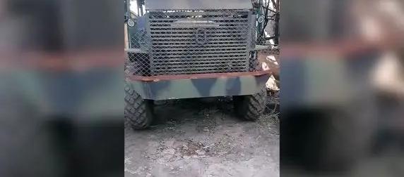Переделанную в машину для штурмовиков "Шишигу" сняли на видео Переделанную в машину для штурмовиков "Шишигу" сняли на видео