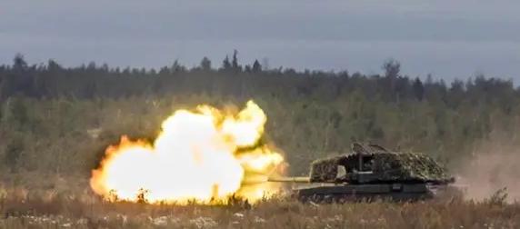 Т-72Б3М и самоходки 2С43 "Мальва" впервые показали на учениях Росгвардии