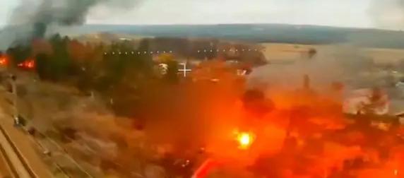 Бойцы ВС РФ устроили бойню БМП ВСУ, уничтожив пять машин в одном месте