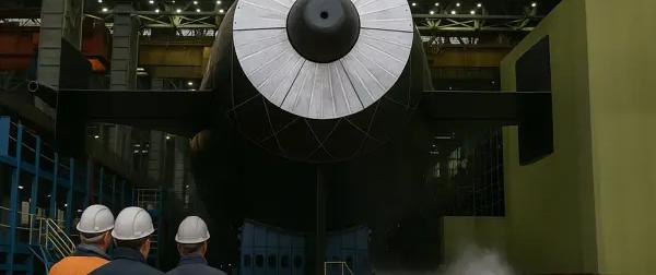 Россия показала зубы: на воду спущен атомный монстр АПЛ «Хабаровск» Россия показала зубы: на воду спущен атомный монстр АПЛ «Хабаровск»