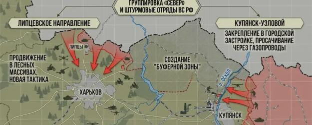 От газовых труб до мотоциклов: как российские штурмовики заходят в харьковские пригороды