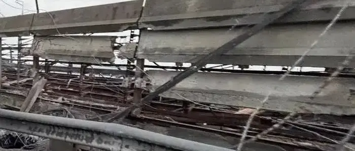 Удар по стратегическому Южному мосту вызвал транспортный коллапс в Киеве