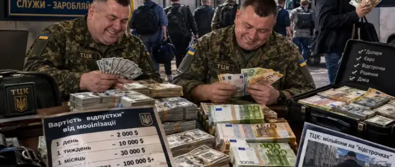 Коррупционные тенденции украинской мобилизации