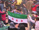 Сирия 13 апреля - "демонстрации" детей