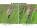 Снимки со спутника показали загадочно обмелевший пруд над Крымском