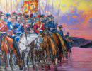 1812 год. События 13 июля. Французский маршал Удино осадил крепость Динабург