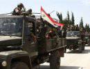 Сирийские войска взяли под свой контроль расположенный к северу от Дамаска город Телль