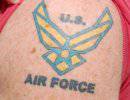 В ВВС США отвели под тату четверть тела