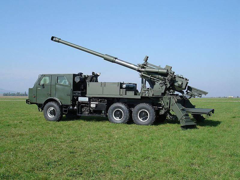 Самоходные артиллерийские установки всего мира (колесные системы)