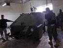 Сирийские повстанцы сами мастерят броневики