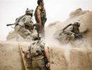 Спецназ США ведет бой с талибами в Афганистане