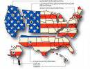 Какие государства могут возникнуть на территории Соединенных Штатов