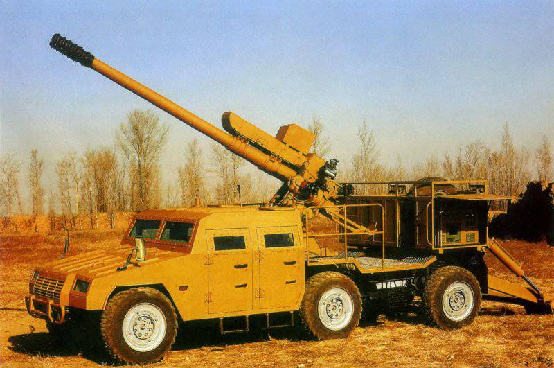 Самоходные артиллерийские установки всего мира (колесные системы)