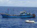 Китайское судно задержано Японией за незаконный промысел в японских водах