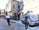 Сирия: сводка боевой активности за 10 января 2013 года ("Снежное затишье")