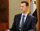 Башар Асад: Конфликт в Сирии не заканчивается из-за Турции