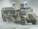 Новейшие бронеавтомобили "Тайфун-У" по защищенности превосходят имеющиеся в войсках БТРы и БМП