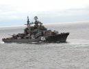 «Адмирал Ушаков» проходит боевую подготовку в Баренцевом море