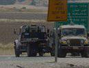Сирийская армия уничтожила израильский армейский джип на Голанских высотах