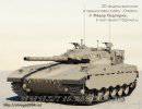 Трёхмерная модель израильского танка «Меркава» Mk2