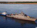 На Каспийской флотилии начинаются заводские ходовые испытания МРК «Град Свияжск»