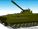 Трёхмерная модель перспективной российской артиллерийской установки на базе унифицированной платформы «Курганец-25»