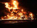 В Пакистане боевики уничтожили колонну бензовозов с топливом для войск НАТО