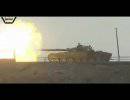 Сирийский танк Т-72 выдержал попадание