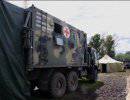 В горах Абхазии развернут полевой госпиталь российской военной базы