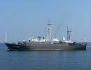 Русский корабль “Приазовье” сдерживает войну против Сирии