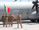 Италия выводит из Афганистана 800 военнослужащих