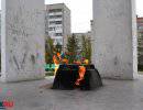 В Новотроицке вандалы осквернили памятник воинам-интернационалистам