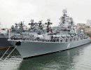 Российский крейсер "Варяг" прибыл в Египет