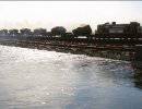 Военные железнодорожники ЮВО навели условный дублер железнодорожного моста через реку Кубань
