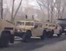 Жители Алматы обеспокоены передвижением крупной колонны военной техники