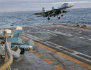 Палубная авиация «Адмирала Кузнецова» выполнила тренировочные полеты