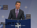 Пресс-конференция генерального секретаря НАТО в Брюсселе